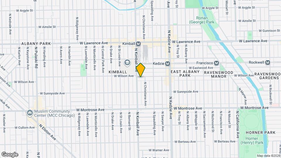 3347 W Wilson Ave, Unit 1N Mapa y Detalles de la Ubicación