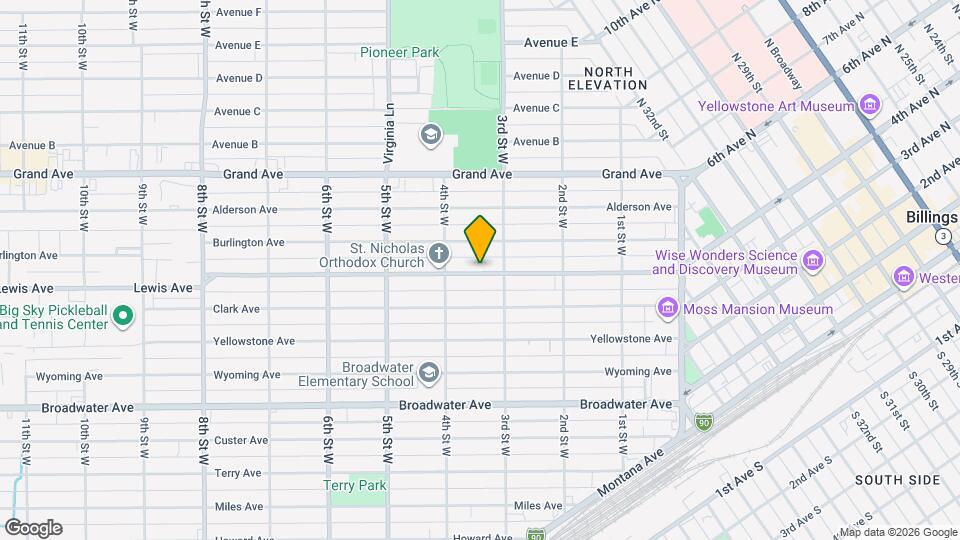 317 Lewis Ave, Unit Front House Map and Location Details