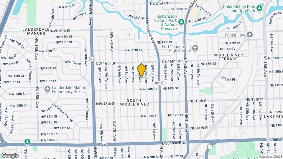 1432 NW 3rd Ave Map and Location Details