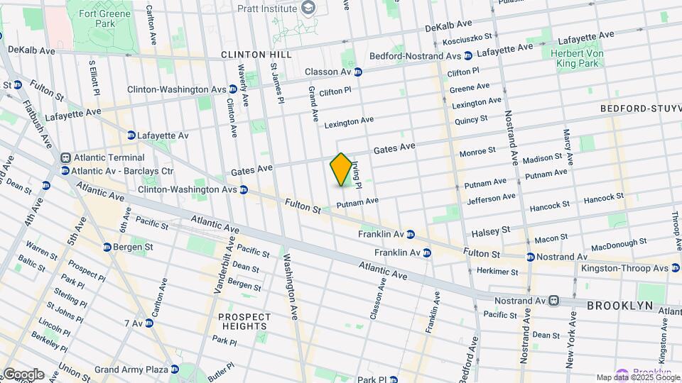 Move in today!!! Clinton hill 2 bedroom Mapa y Detalles de la Ubicación