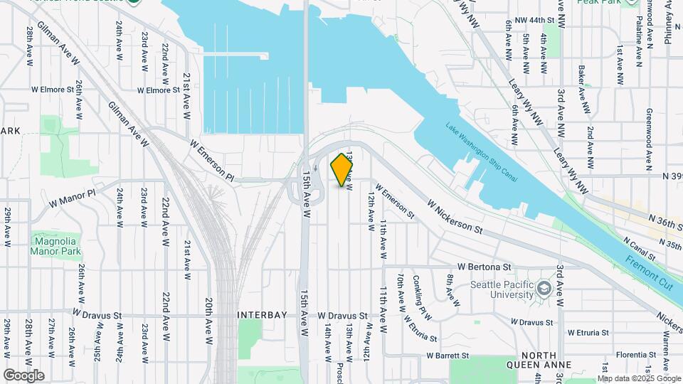 3651 13th Ave W Map and Location Details