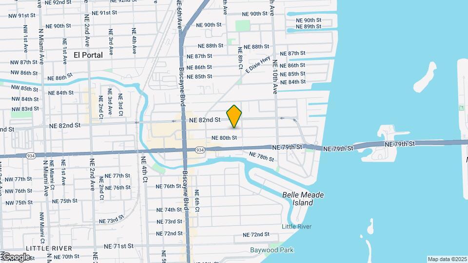 794 NE 81st St Mapa y Detalles de la Ubicación