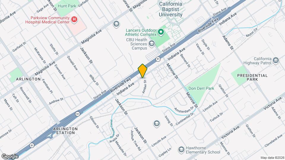 8894 Indiana Ave Map and Location Details