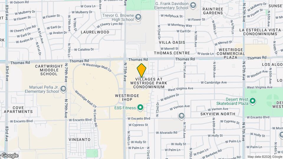 2680 N 73rd Glen Map and Location Details