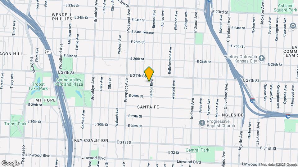 2720-2722 Benton Blvd Map and Location Details