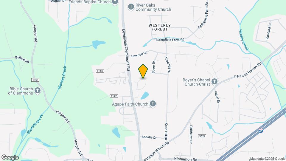 Clemmons Trace Village Apartments Map and Location Details