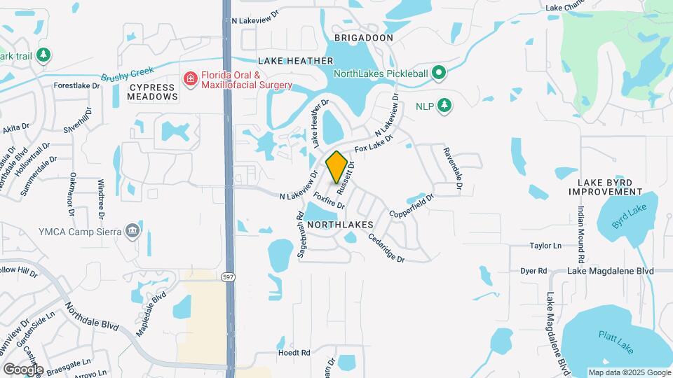 3311 Russett Dr Map and Location Details