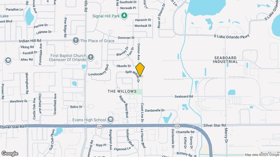 3173 Split Willow Dr Map and Location Details