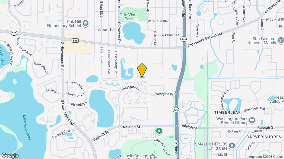 5979 WESTGATE Dr Map and Location Details