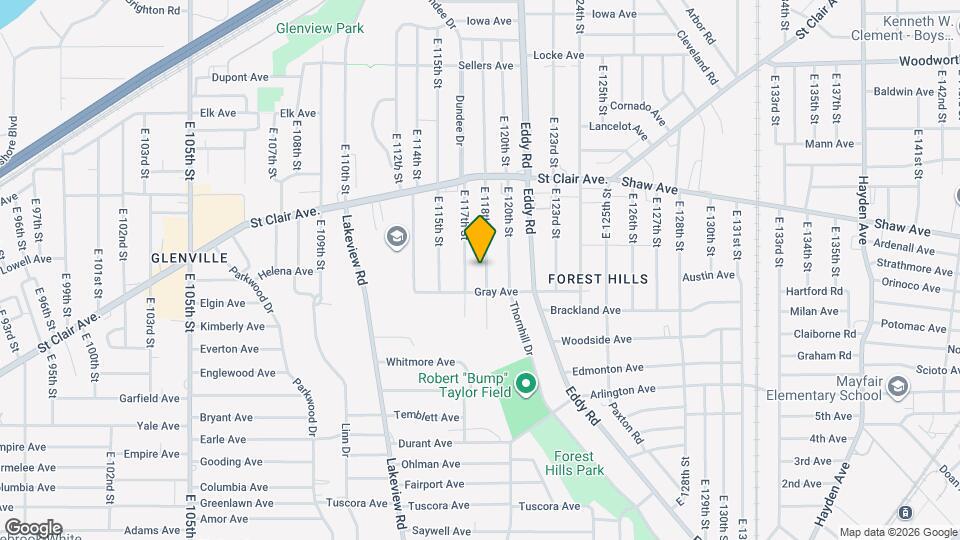 686 E 118th St Map and Location Details