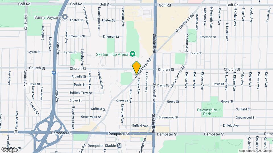 9103 Lamon Ave Map and Location Details