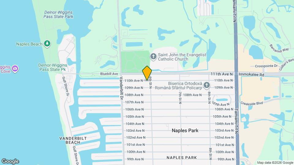 590 110th Ave N Map and Location Details