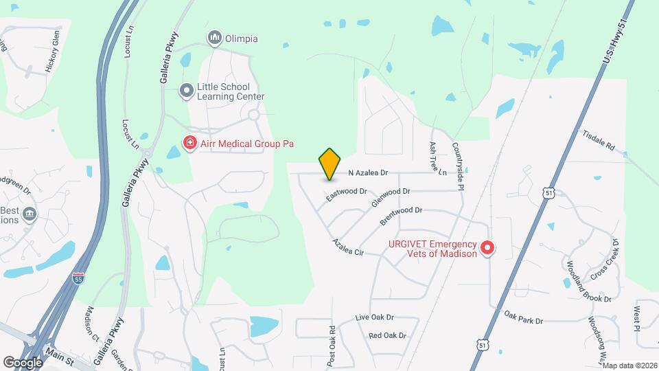 204 Foxwood Cove Map and Location Details