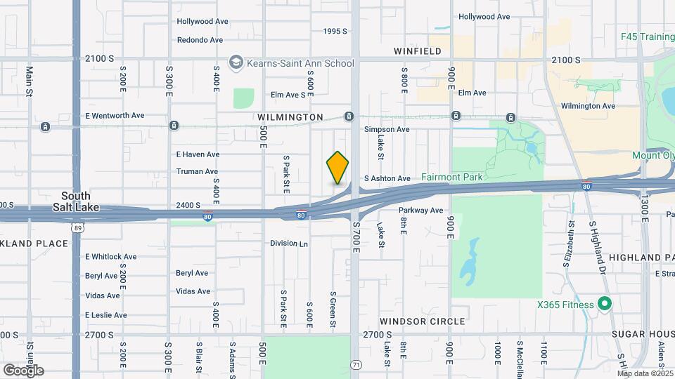 2363 S Green St Mapa y Detalles de la Ubicación