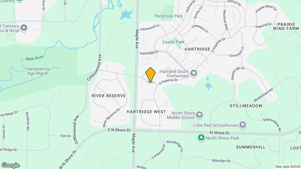 421 Lindenwood Dr Map and Location Details