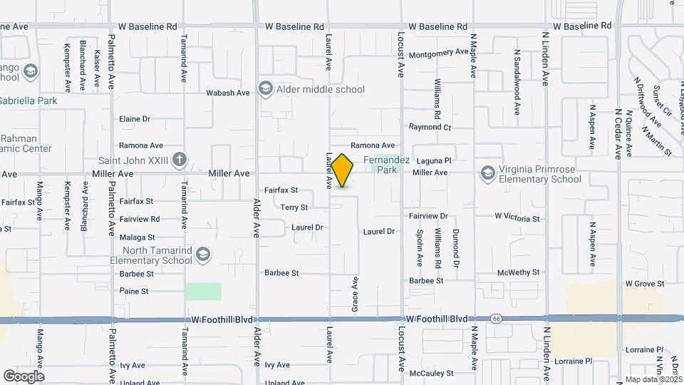 17934 Fairfax St Map and Location Details