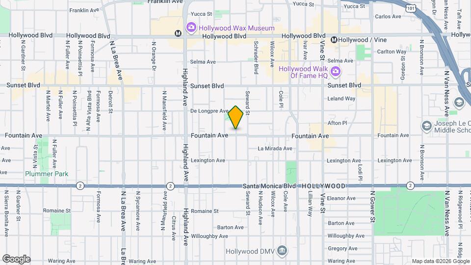 1303 N June St Map and Location Details