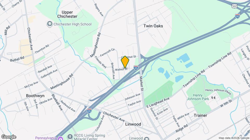 209 Walnut St Map and Location Details