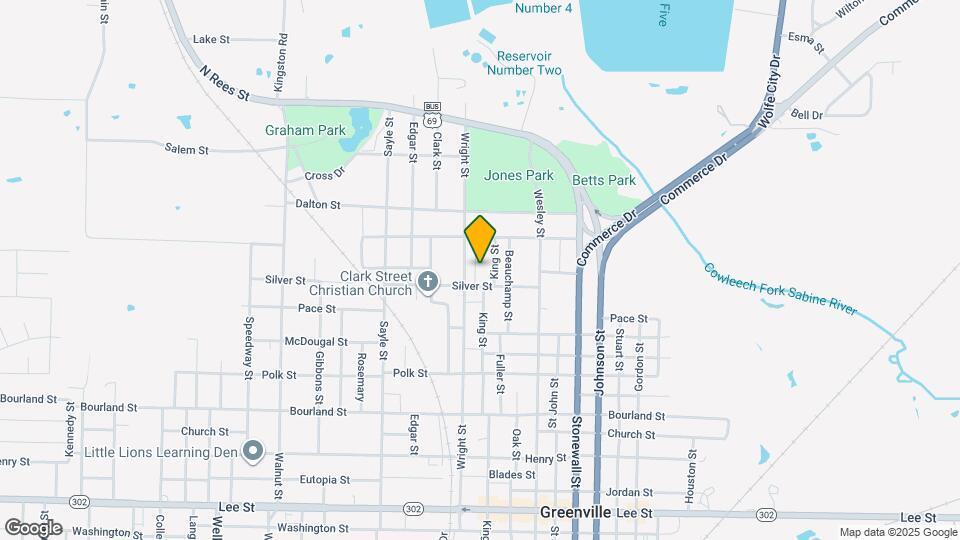 1310 Sabine St Map and Location Details