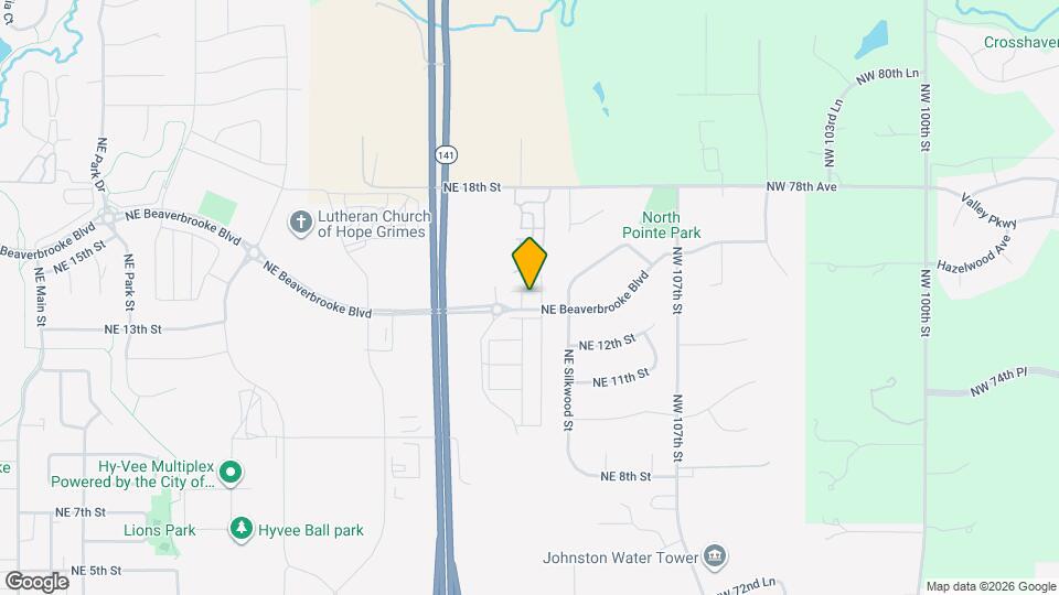 1409 NE Primrose Ln Map and Location Details