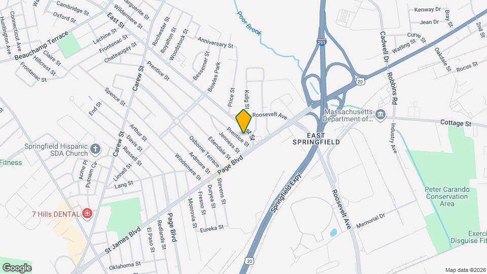 25 Prentice St Map and Location Details