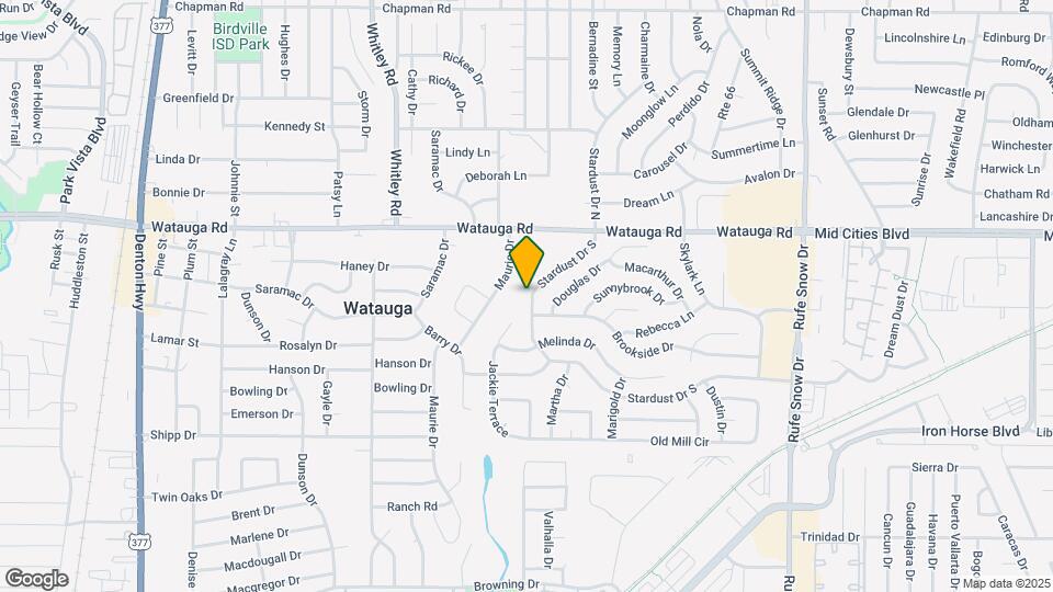 6213 Stardust Dr S Map and Location Details