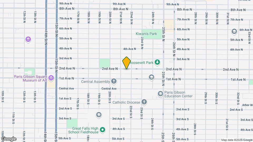 2114 2nd Ave N Map and Location Details