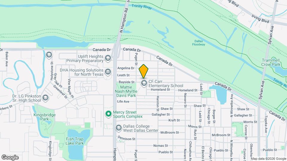 1951 Bayside St Map and Location Details