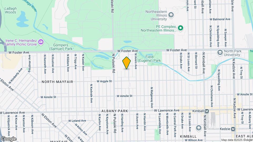 5036-5038 N Springfield Ave Map and Location Details