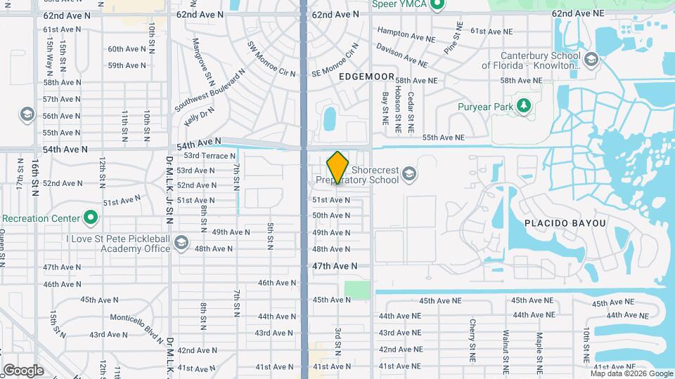 5151 4th St N Map and Location Details