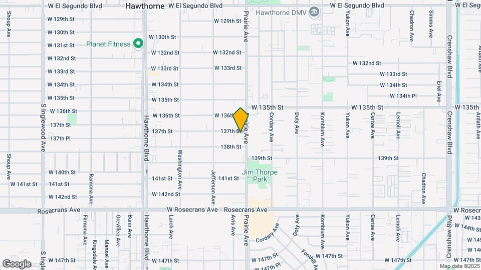 4016 W. 137th St. Map and Location Details