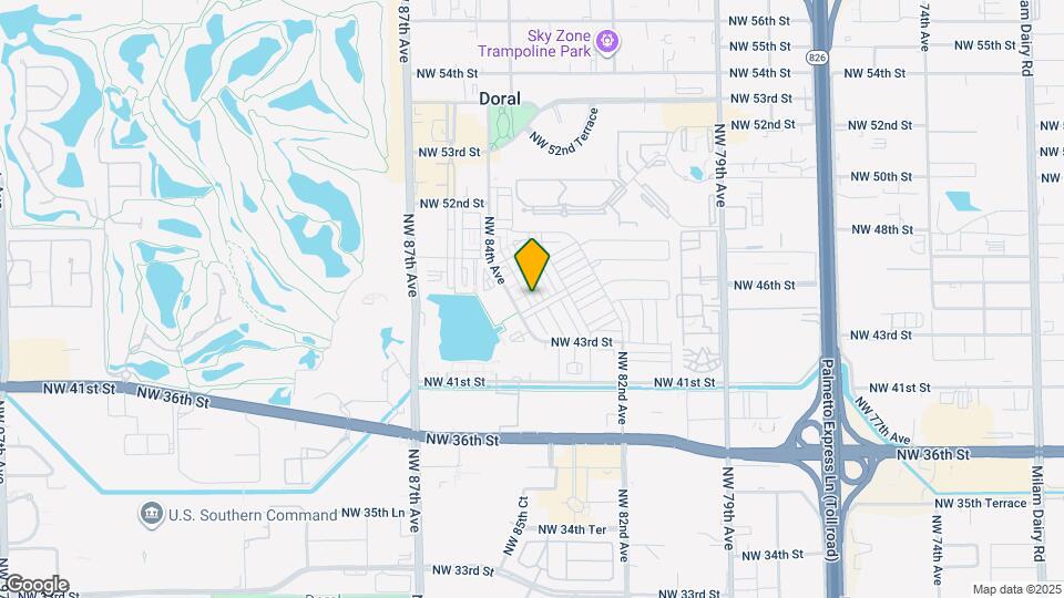 4648 NW 83rd Path Map and Location Details