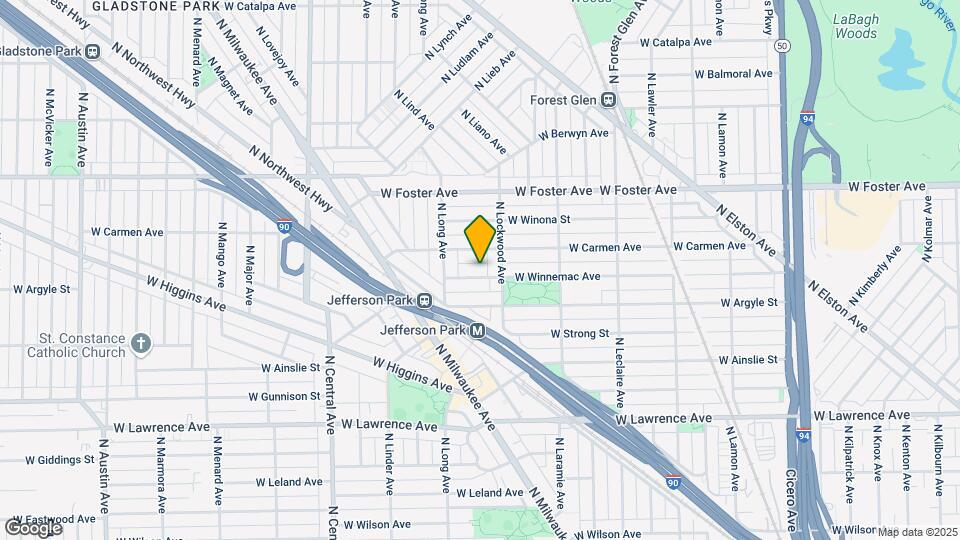 5320 W Winnemac Ave Map and Location Details