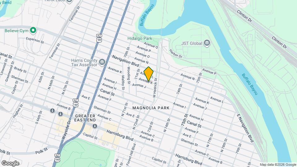 7142 Avenue K Map and Location Details