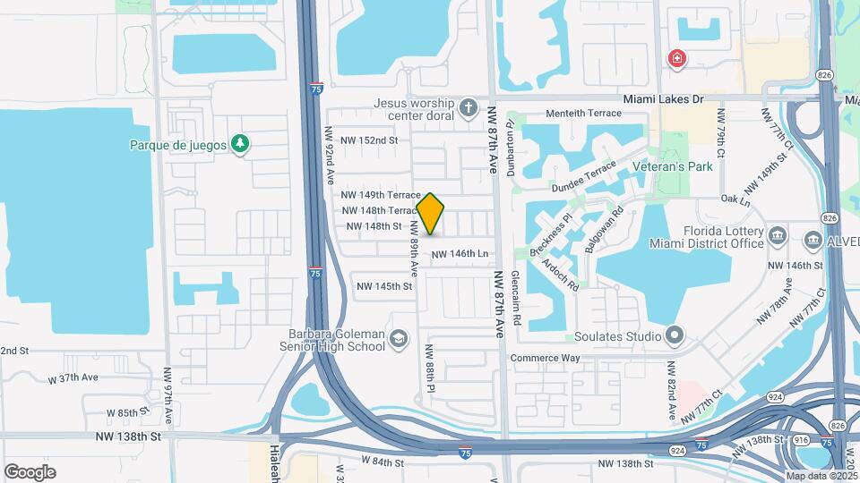 8840 NW 147th Ln Map and Location Details