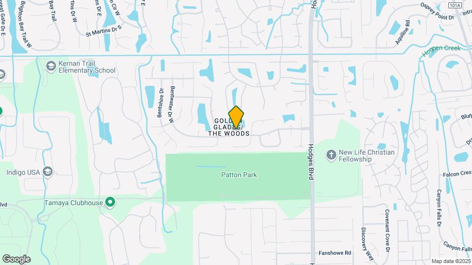 12895 Bentwater Dr Map and Location Details