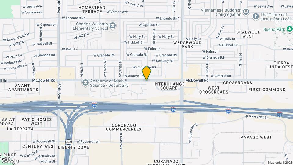 5220 W Lynwood St Map and Location Details