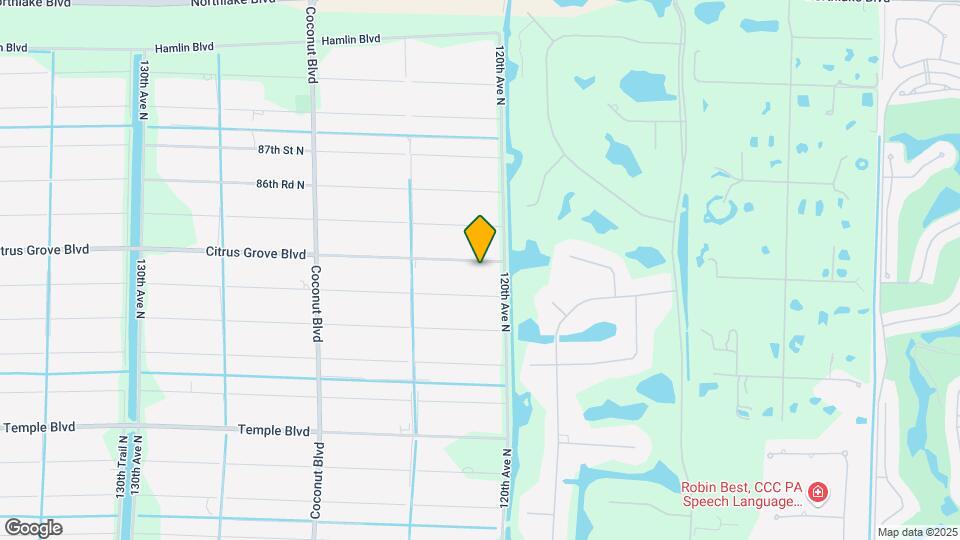 12094 Citrus Grove Blvd Map and Location Details