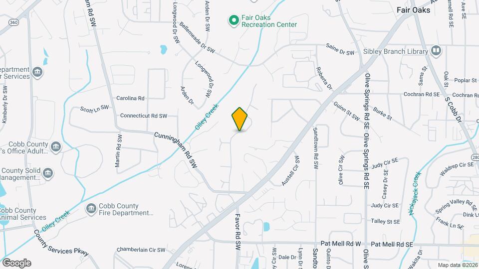 2047 Ridgestone Landing SW Map and Location Details