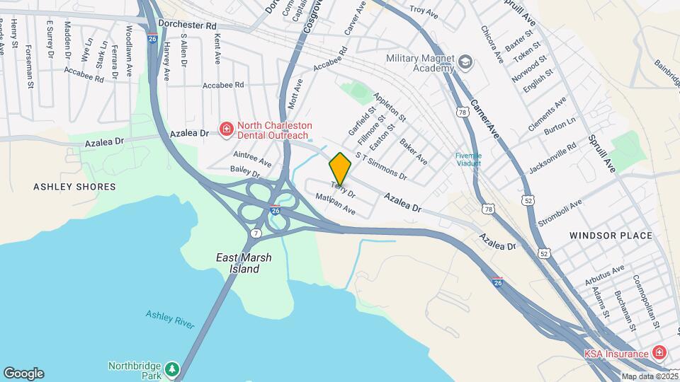 3043 Terry Dr Map and Location Details