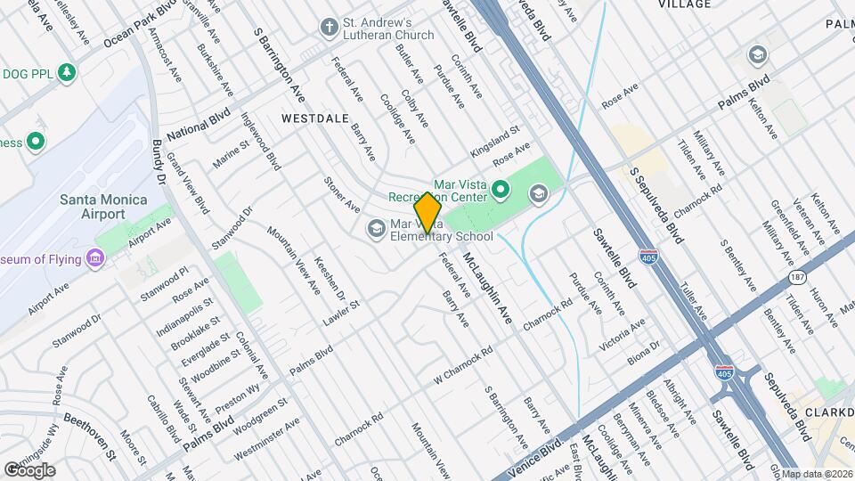 11731 Woodbine St Map and Location Details