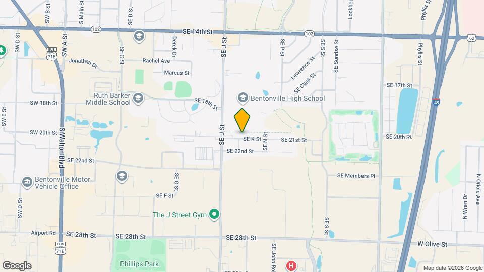 1203 SE 21st St Map and Location Details