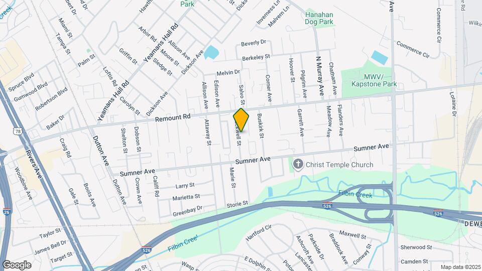 5610 Blackwell Ave Map and Location Details