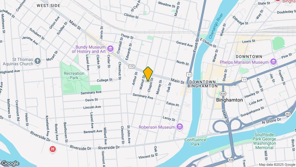 133 Chapin St Map and Location Details