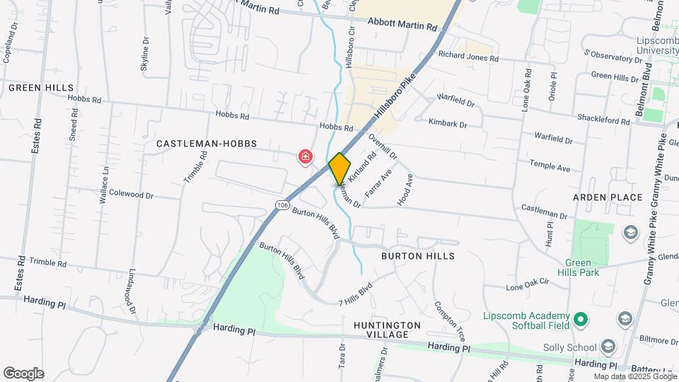 2047 Castleman Dr Map and Location Details