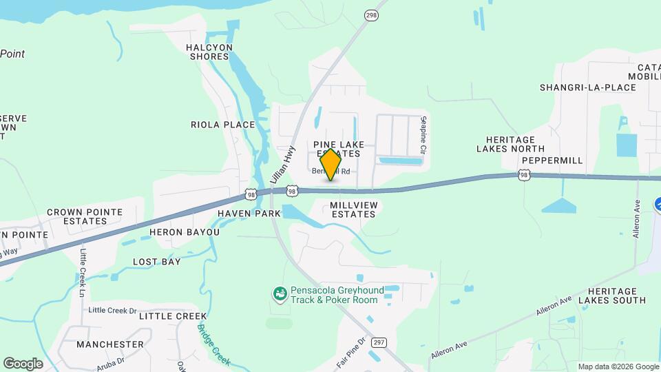 10842 US-98 Map and Location Details