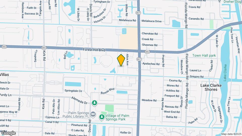 1850 Fairview Villas Dr Map and Location Details