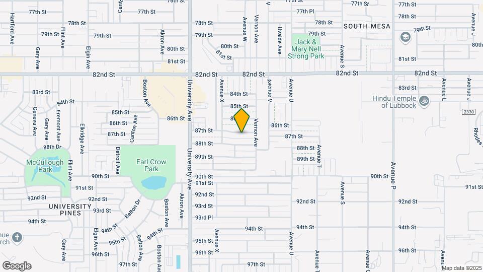 2211 87th St Map and Location Details