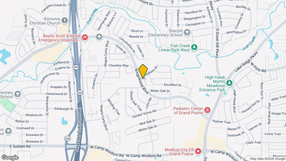 4835 Crown Dr Map and Location Details