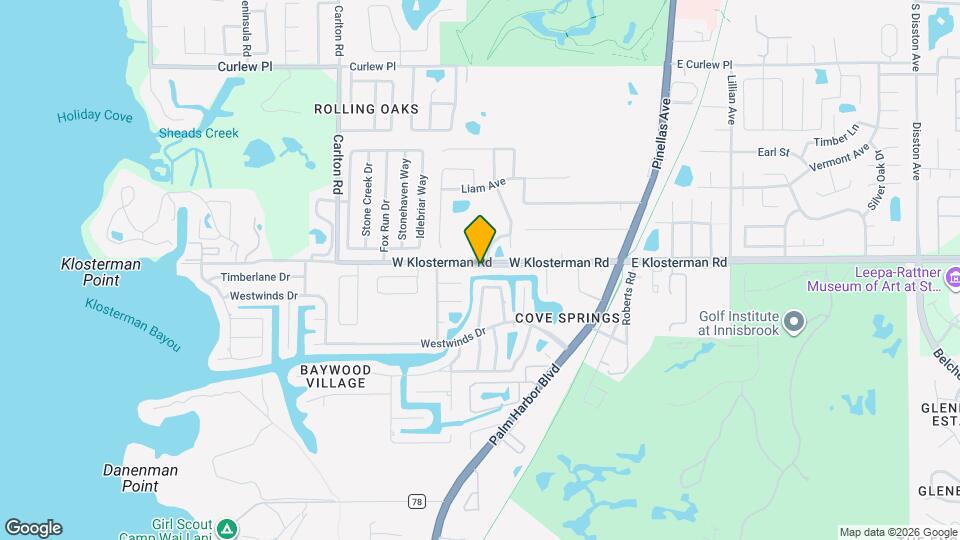 428 W Klosterman Rd Map and Location Details